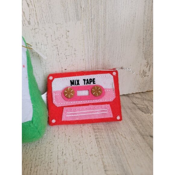 Felt Polaroid camera cassette‎ mixtape set ornament Xmas - Picture 3 of 5
